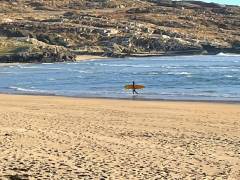 Surfing Barley Cove Beach
