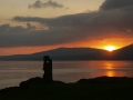 Dunbeacon Castle Sunset